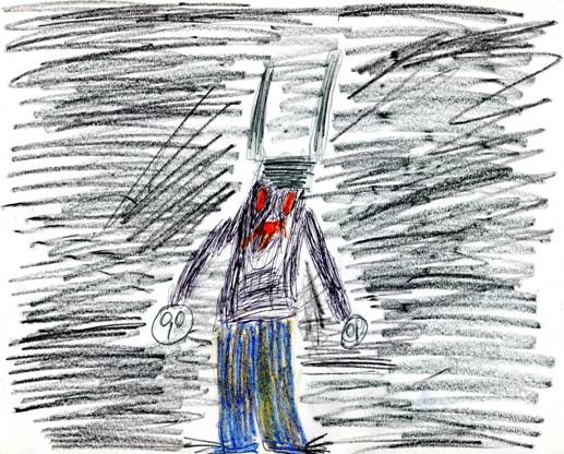 Детские страхи рисунок