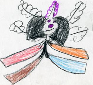 ребёнок, страхи на рисунке