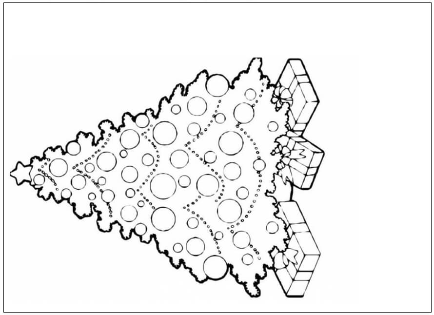 Елочка лежа