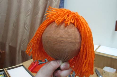 На уроке психолога, мастер-класс изготовление куклы Страшуля