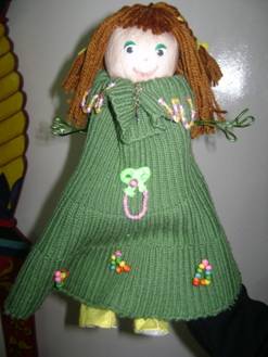 На уроке школьного психолога, мастер-класс изготовление куклы Страшуля