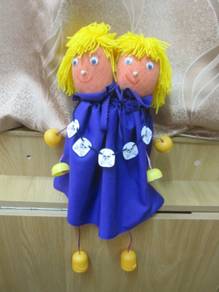 На уроке школьного психолога, мастер-класс изготовление куклы Страшуля