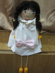 На уроке психолога, мастер-класс изготовление куклы Страшуля