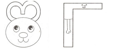 Давайте раскрасим эти буквы