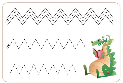 Обведите рисунок на ваших листах бумаги