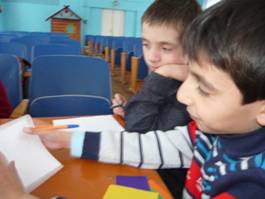 занятие с психологом