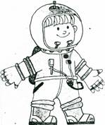 Космонавт гуляет