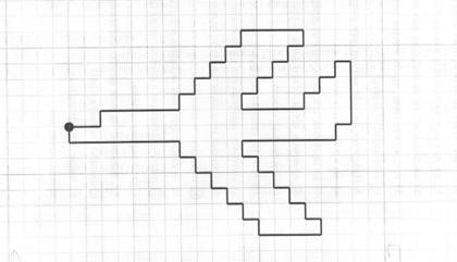Самолет нарисован на тетрадном листе